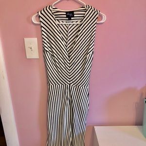 Striped jumpsuit